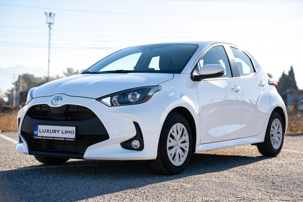 toyota yaris car rental rent a car montenegro